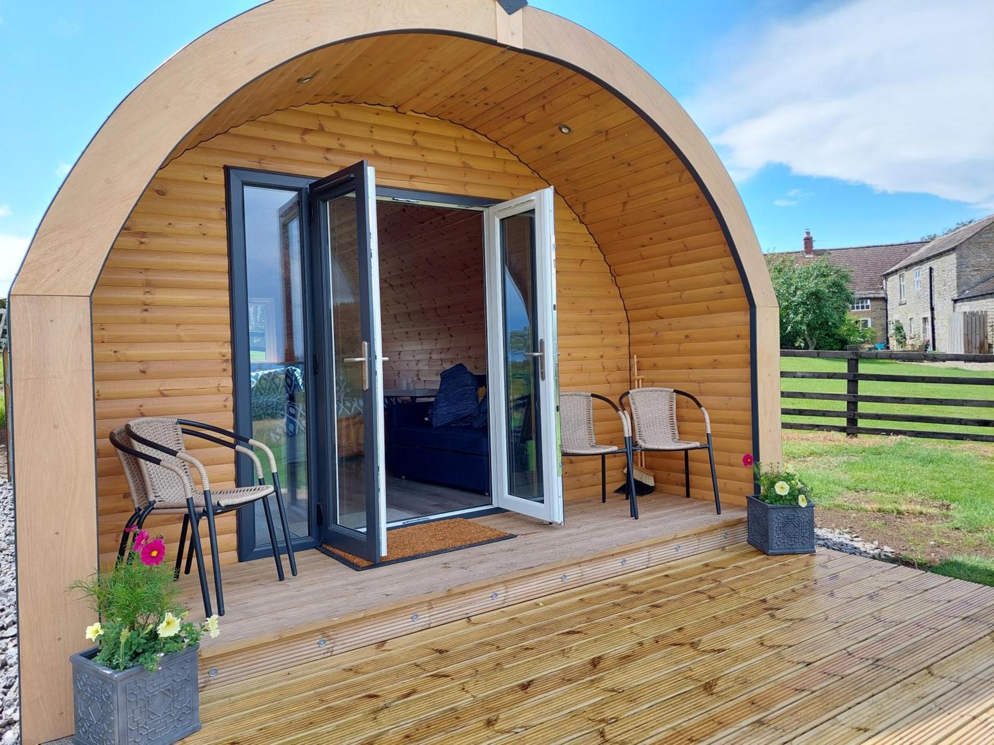 Апартаменти High Whashton Springs Glamping Pod, Richmond Yorks Екстер'єр фото
